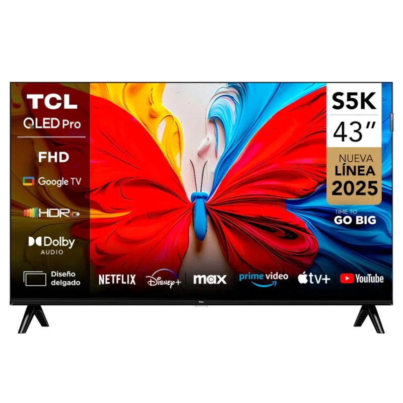 id.115 - Televisor TCL 43" QLED FHD Metálico