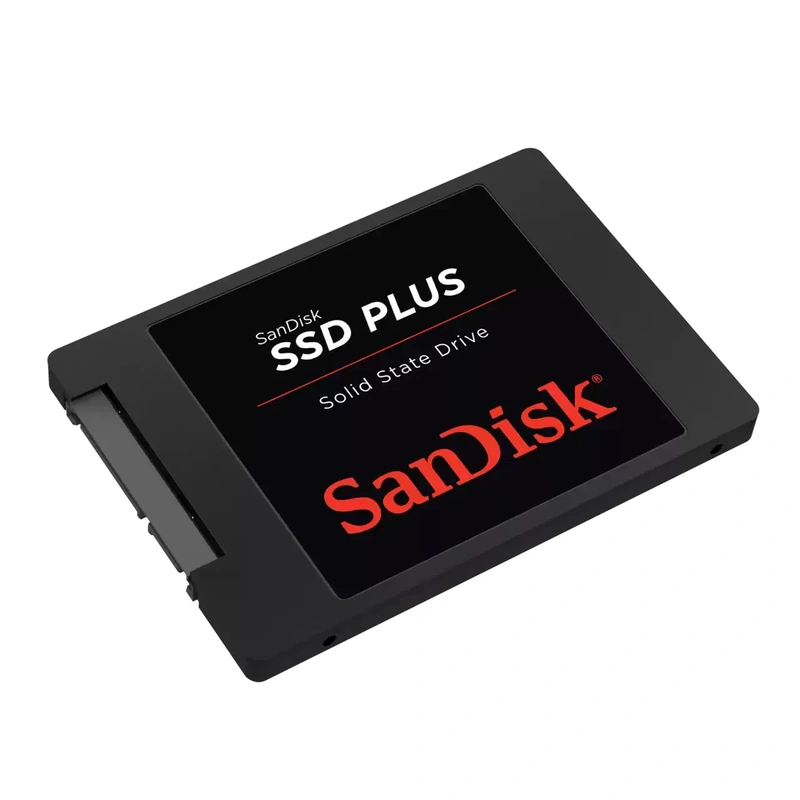 id.541 - SSD SanDisk Plus 1TB 2.5" SATA III | Lectura 545MB/s - Escritura 515MB/s | Alta Resistencia