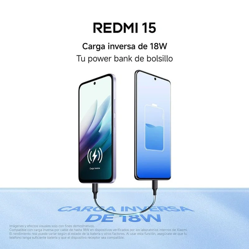 id.315 - Xiaomi Redmi 15 256GB en Tena | Garantía y Respaldo