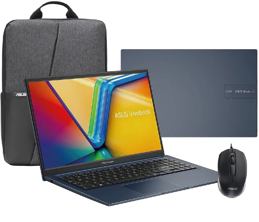 id.1774 - Laptop ASUS Vivobook 15 15.6" FHD | Intel Core i3-1315U | 16GB RAM | 512GB SSD | Mochila y Mouse Incluidos