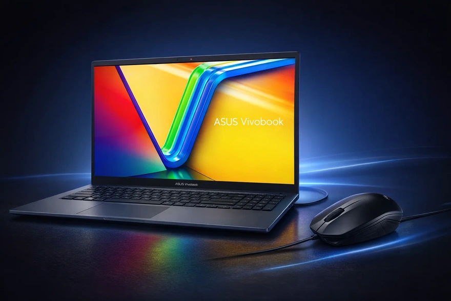 id.1797 - Laptop ASUS Vivobook 15 15.6" FHD | Intel Core 5 120U | 8GB RAM | 512GB SSD | Quiet Blue