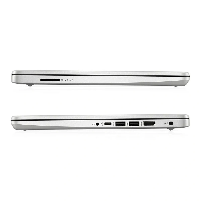 id.1779 - Laptop HP 14-dq3500la 14" HD | Intel Celeron N4500 | 8GB RAM | 256GB SSD | Wi-Fi 6 & BT 5.4 | Teclado Español - Plateado Natural