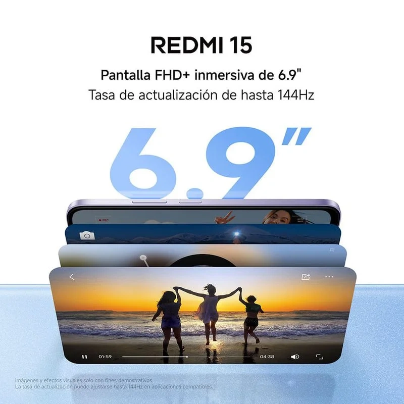 id.315 - Xiaomi Redmi 15 256GB en Tena | Garantía y Respaldo