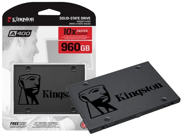 id.172 - SSD Kingston 960GB 2.5" SATA III | Tecnología 3D NAND | Alta Velocidad 6Gb/s