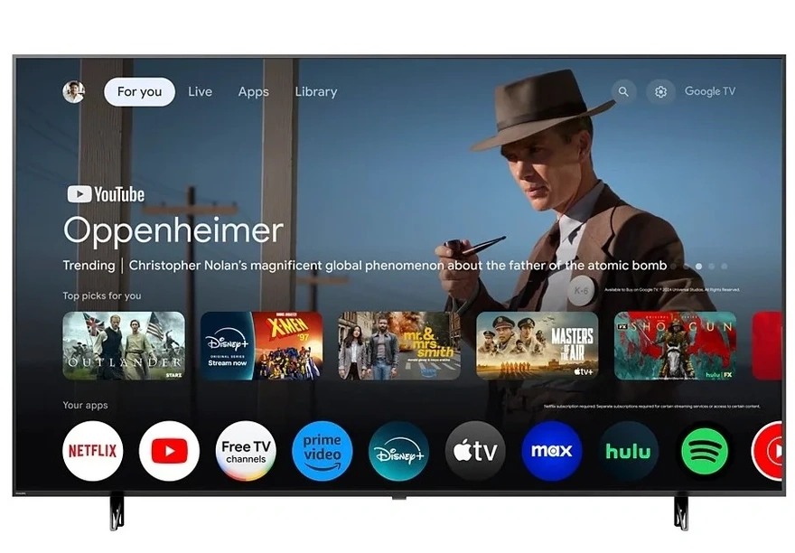 id.108 - Smart TV RCA 75" 4K Google TV 75UHDRC