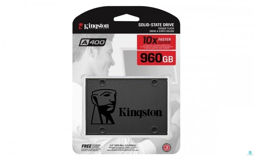 id.172 - SSD Kingston 960GB 2.5" SATA III | Tecnología 3D NAND | Alta Velocidad 6Gb/s