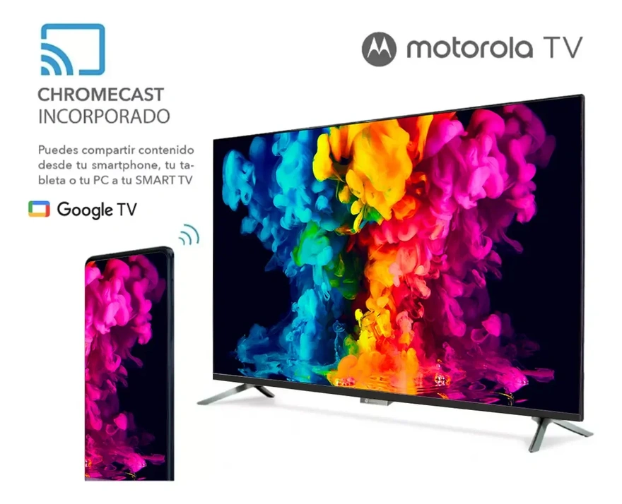 id.142 - Televisor Motorola 43" FHD 43MKNFHD Google