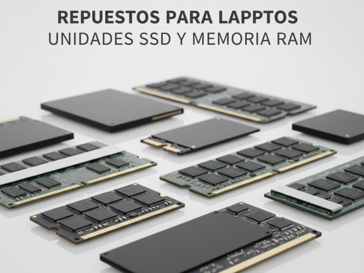Unidades SSD y memorias RAM